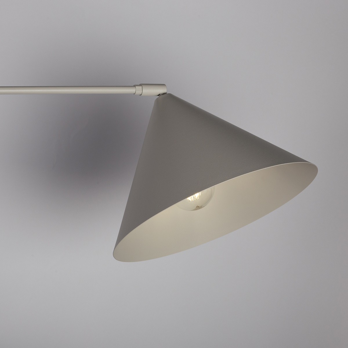 urzekająca oprawa Sigma MAGIC plafon 40934 kolor szary beż 2 x E27 15W Led