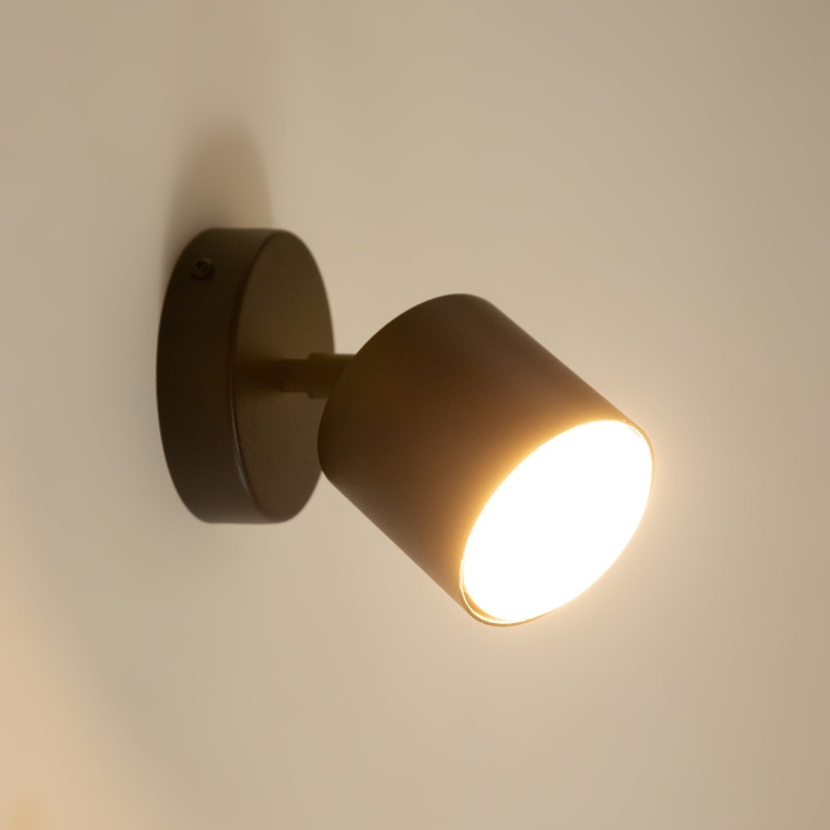 olśniewająca oprawa Sigma MILA kinkiet-spot-plafon 41340 kolor czarny 1x GX53 12 W LED