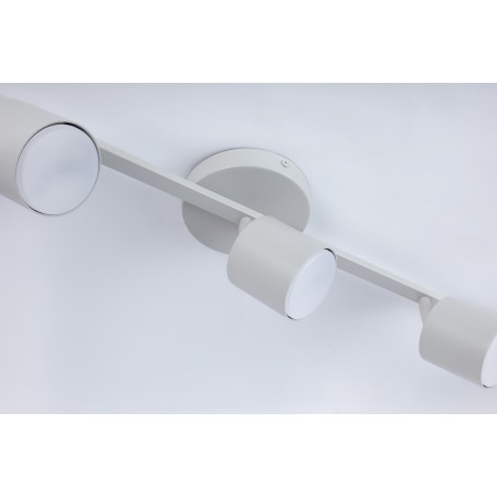 urzekająca oprawa Sigma MILA plafon 41354 kolor szary beż 3x GX53 12 W LED