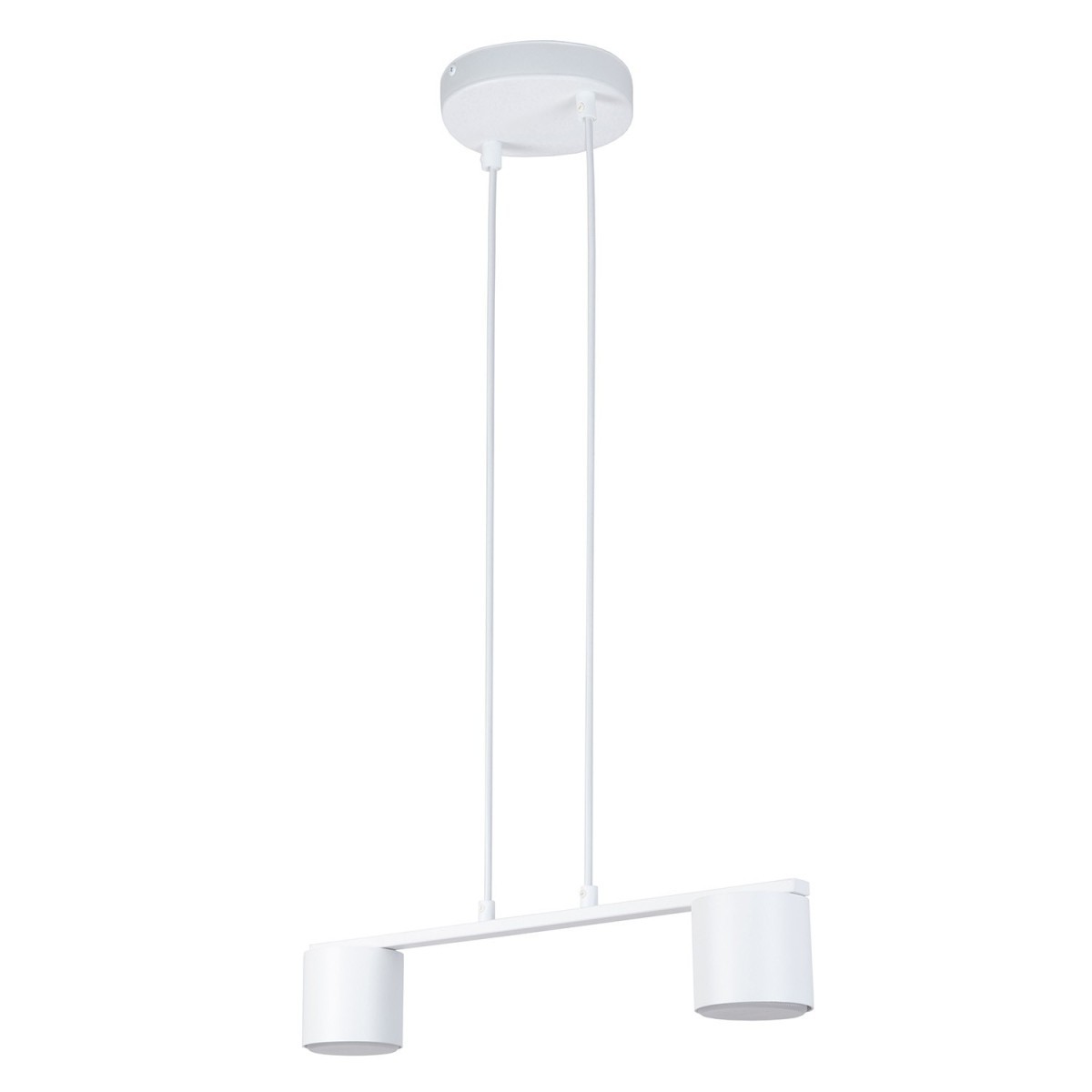 wdzięczna oprawa Sigma MILA lampa wisząca 41349 kolor biały 2x GX53 12 W LED