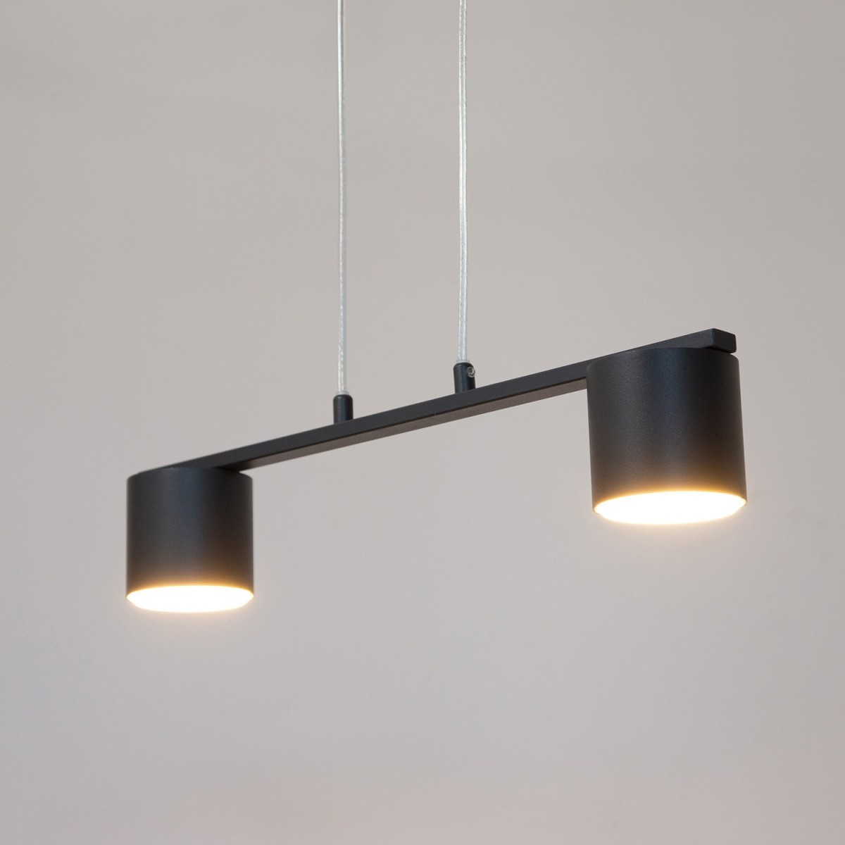 zachwycająca oprawa Sigma MILA lampa wisząca 41361 kolor grafit 2x GX53 12 W LED