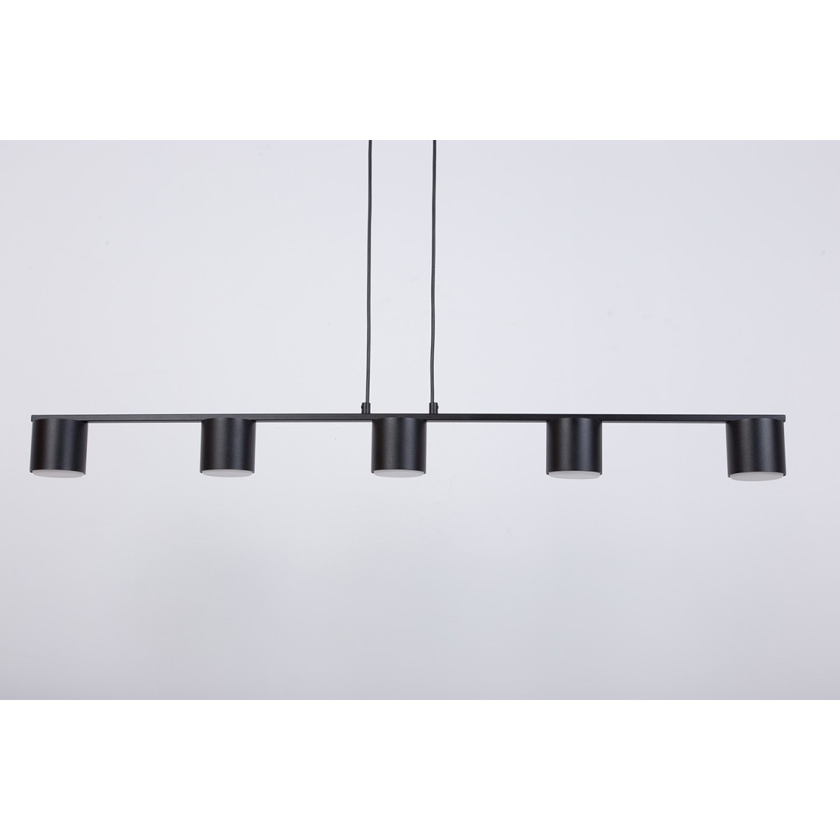 efektowna oprawa Sigma MILA lampa wisząca 41345 kolor czarny 5x GX53 12 W LED