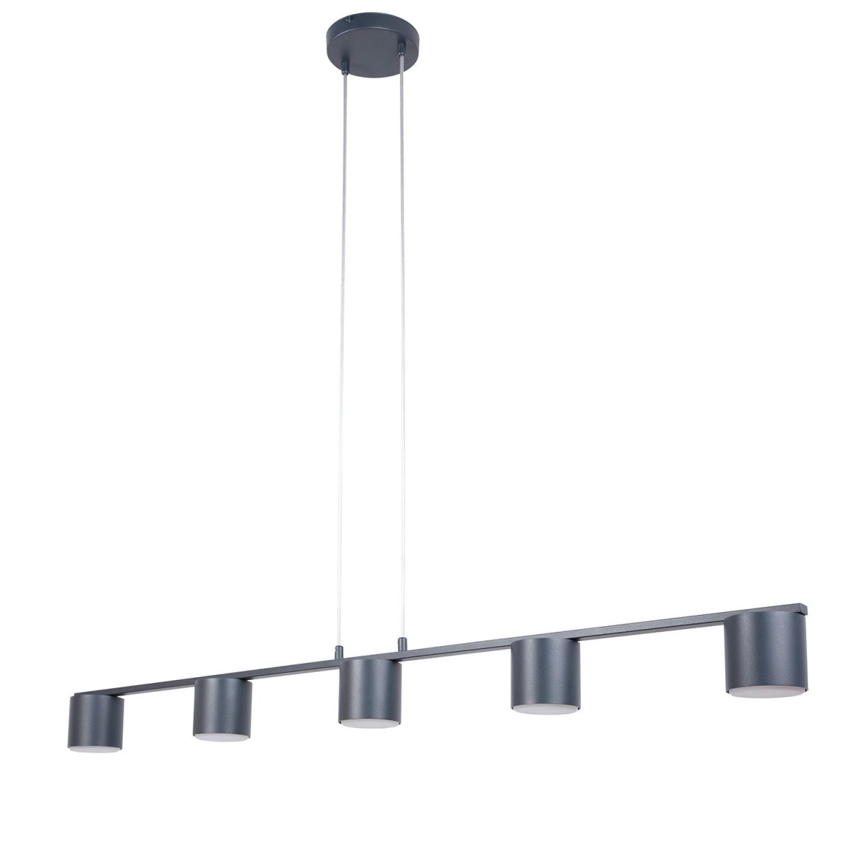 elegancka oprawa Sigma MILA lampa wisząca 41363 kolor grafit 5x GX53 12 W LED