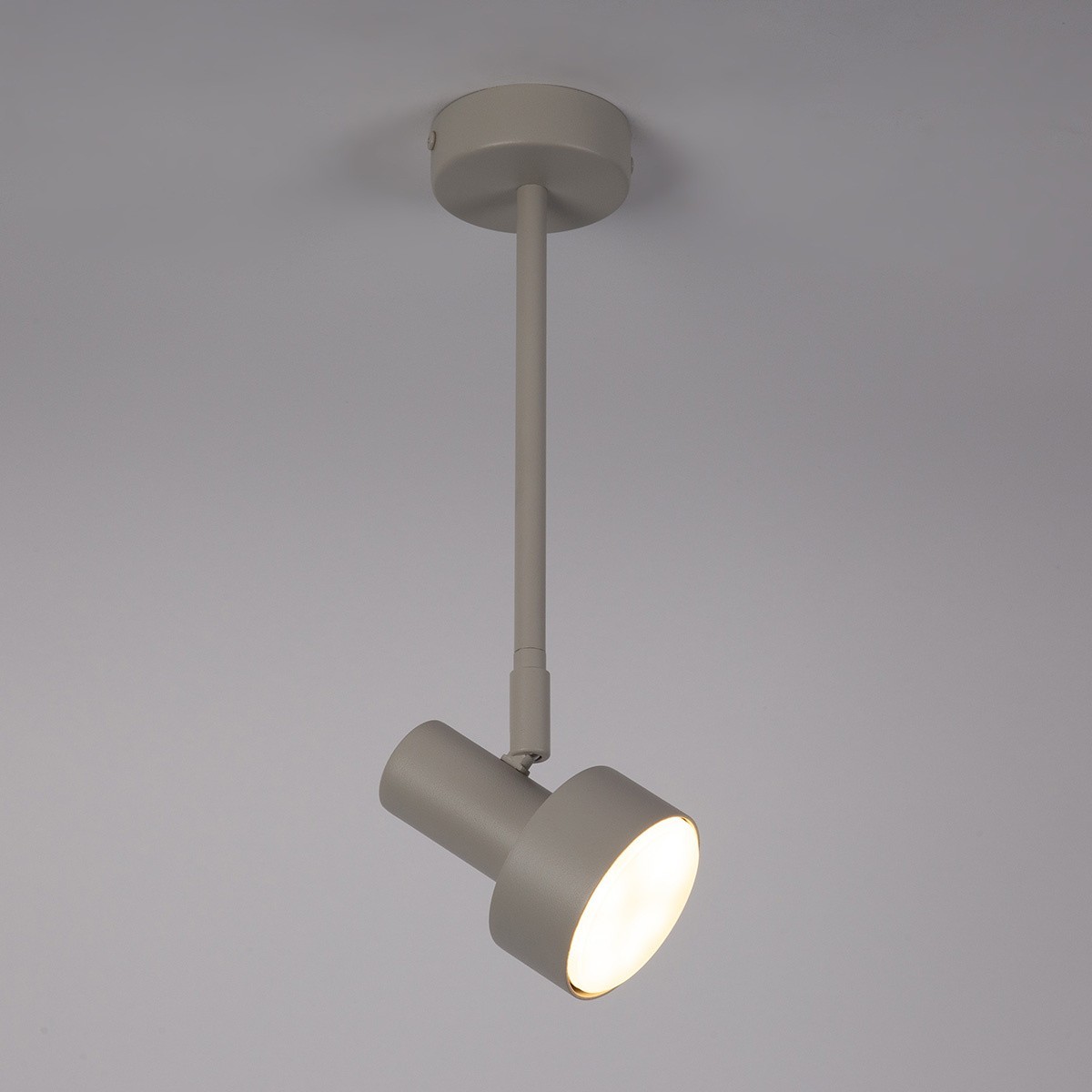 harmonijna oprawa Sigma MONA plafon 40904 kolor szary beż 1xGX5312w led