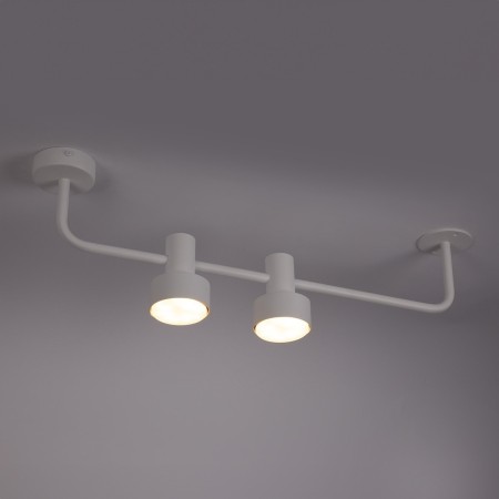 pełna wdzięku oprawa Sigma MONA plafon 40988 kolor biały 2XGX5312w led