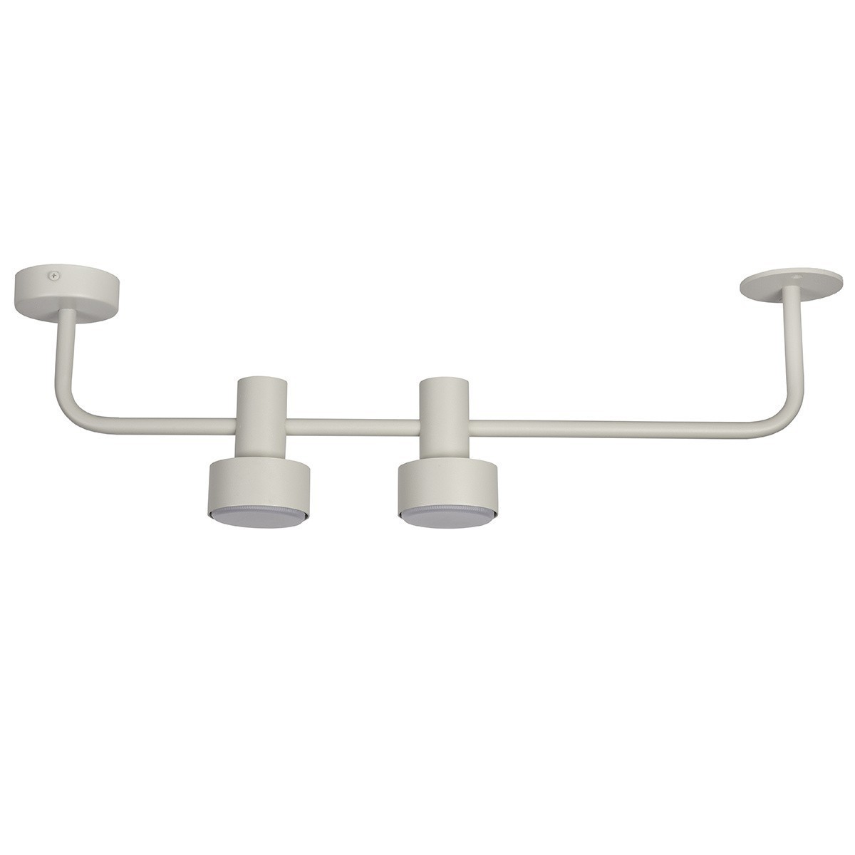 schludna oprawa Sigma MONA plafon 40905 kolor szary beż 2XGX5312w led