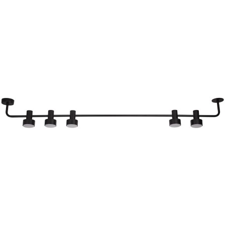 urokliwa oprawa Sigma MONA plafon 40983 kolor czarny 5XGX5312w led