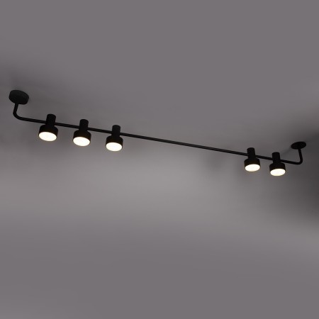 urokliwa oprawa Sigma MONA plafon 40983 kolor czarny 5XGX5312w led