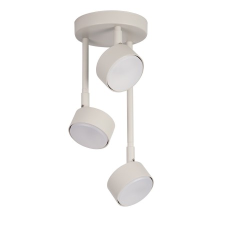 olśniewająca oprawa Sigma NEMO plafon 40890 kolor szary beż 3XGX5312w led