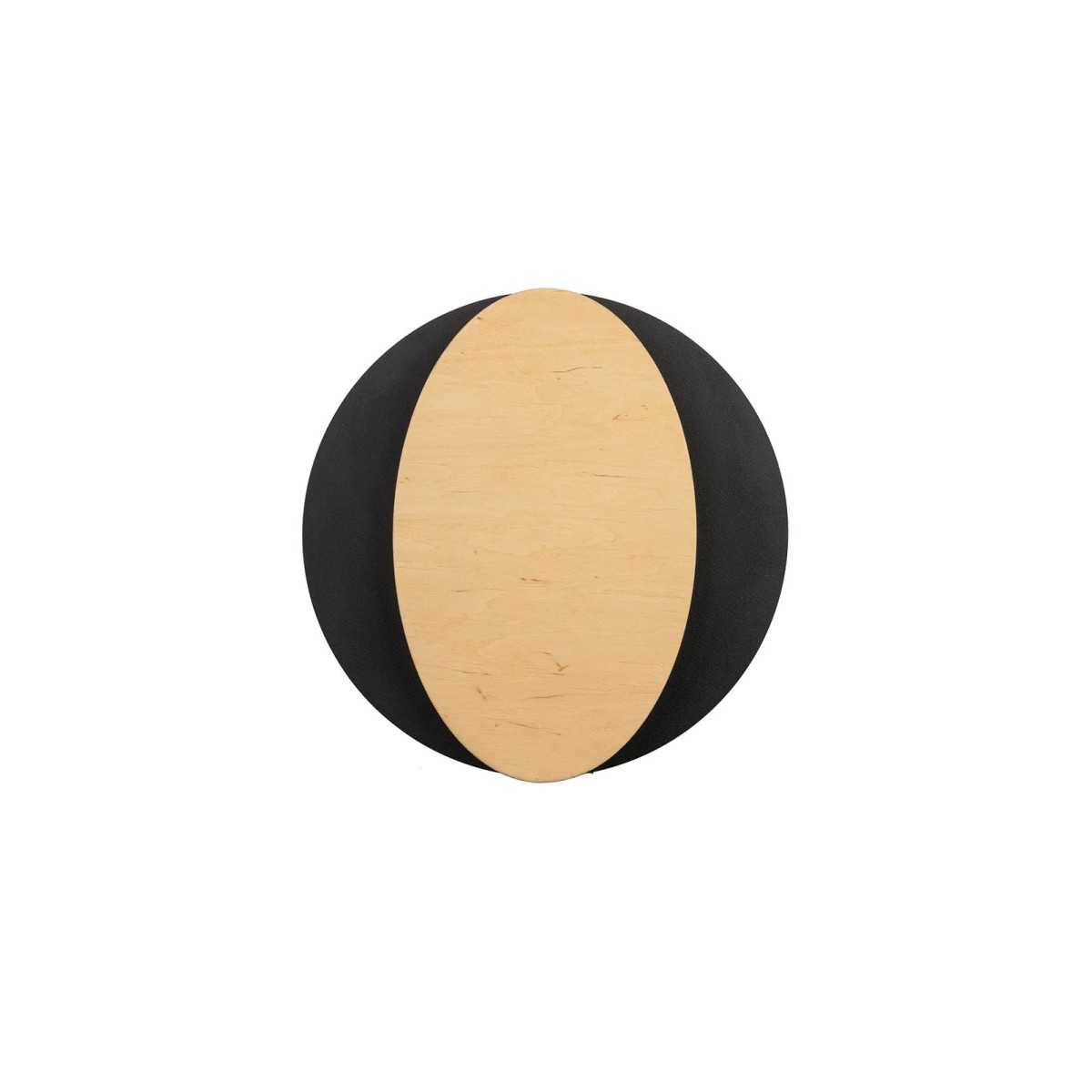 harmonijna oprawa Sigma OVO kinkiet 40872 kolor czarny-brzoza 2xG9 12W LED