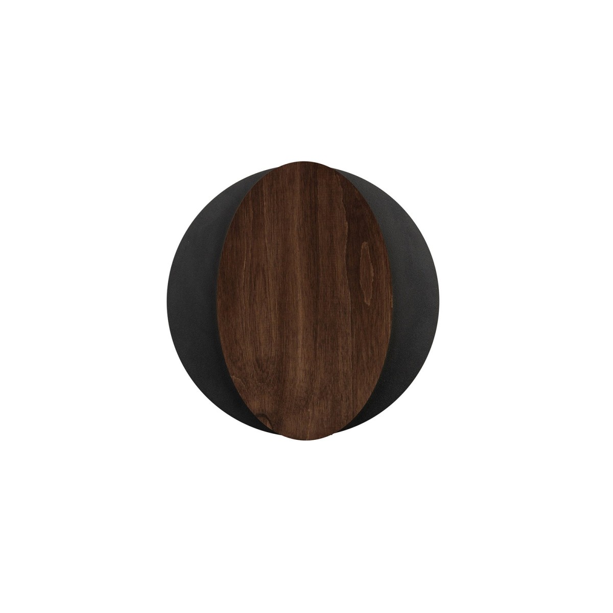 imponująca oprawa Sigma OVO kinkiet 41119 kolor czarny-brąz 2xG9 12W LED