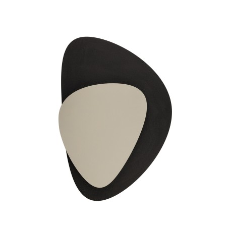 oryginalna oprawa Sigma PEDRA kinkiet 40867 kolor czarny-szary WBUDOWANY MODUŁ LED 7W 3000K- OK 350 lumenów