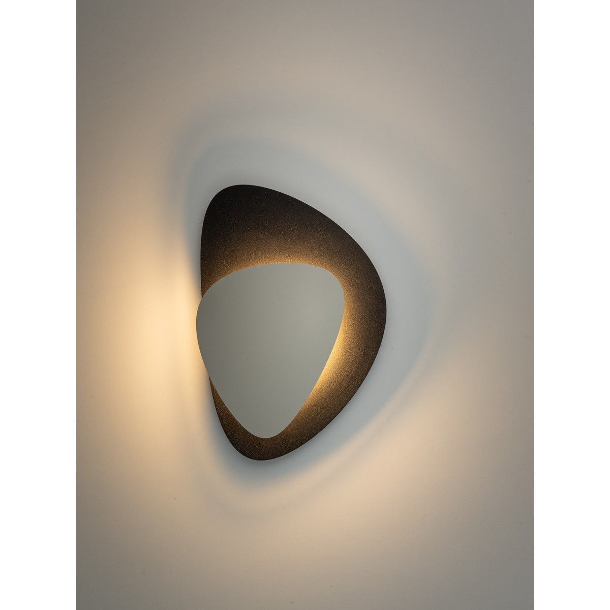 oryginalna oprawa Sigma PEDRA kinkiet 40867 kolor czarny-szary WBUDOWANY MODUŁ LED 7W 3000K- OK 350 lumenów