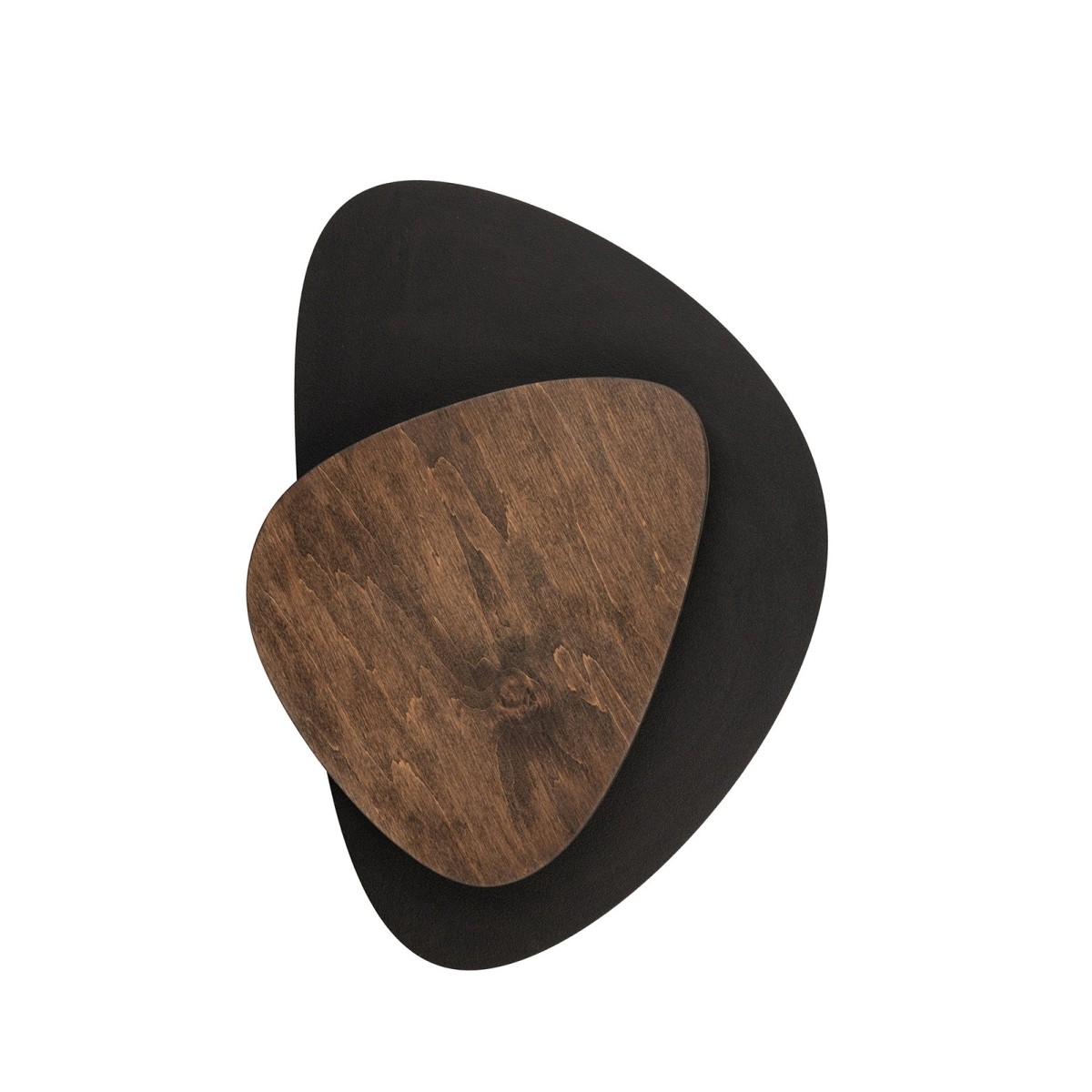 przyjemna dla oka oprawa Sigma PEDRA kinkiet 40869 kolor czarny-brąz WBUDOWANY MODUŁ LED 7W 3000K- OK 350 lumenów