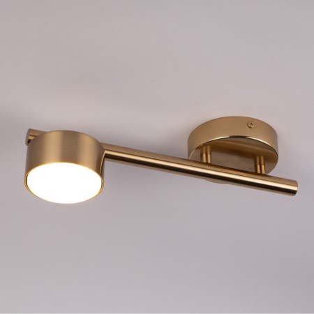 efektowna oprawa Sigma PUNTO plafon 40823 kolor złoty szczotkowany 1x GX 53 12W Led
