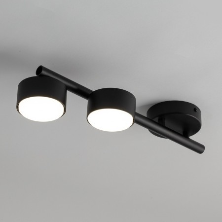 efektowna oprawa Sigma PUNTO plafon 40817 kolor czarny 2x GX 53 12W Led