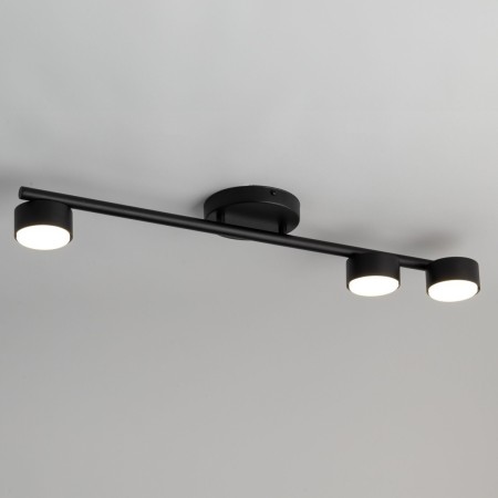 elegancka oprawa Sigma PUNTO plafon 40818 kolor czarny 3x GX 53 12W Led