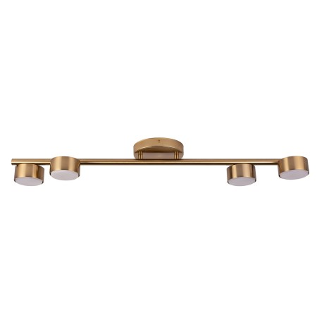 harmonijna oprawa Sigma PUNTO plafon 40826 kolor złoty szczotkowany 4x GX 53 12W Led