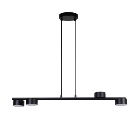 imponująca oprawa Sigma PUNTO lampa wisząca 40821 kolor czarny 4x GX 53 12W Led