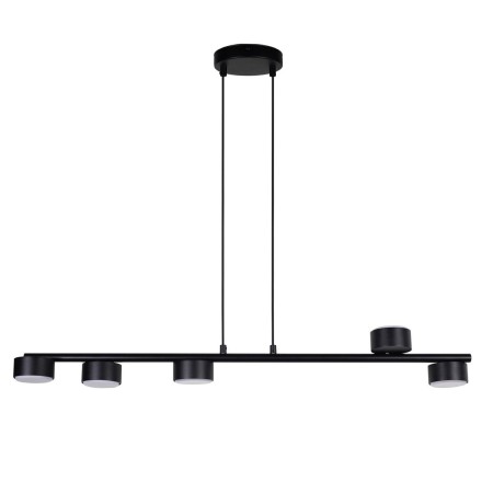 olśniewająca oprawa Sigma PUNTO lampa wisząca 40822 kolor czarny 5x GX 53 12W Led