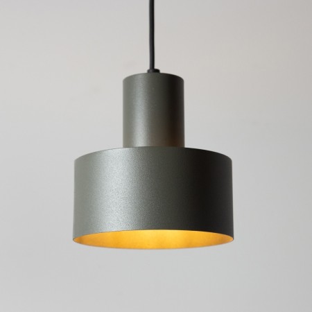 przyjemna dla oka oprawa Sigma RIF lampa wisząca 41185 kolor ciemna oliwka 1xE27 15W LED