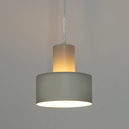 stylowa oprawa Sigma RIF lampa wisząca 41183 kolor szary beż 1xE27 15W LED