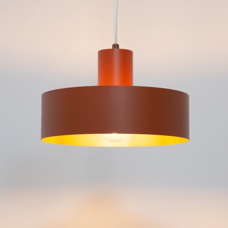 stylowa oprawa Sigma RIF lampa wisząca 41177 kolor ceglany 1xE27 15W LED