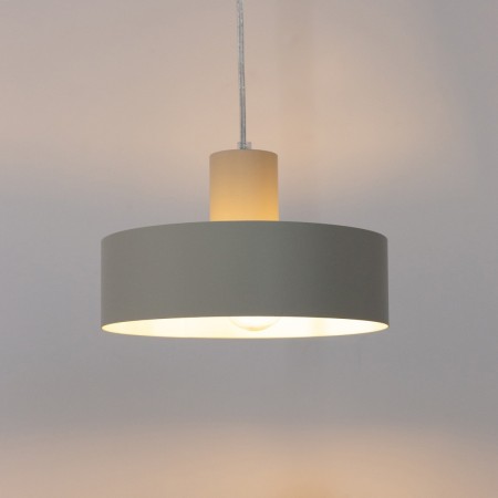 urokliwa oprawa Sigma RIF lampa wisząca 41178 kolor szary beż 1xE27 15W LED
