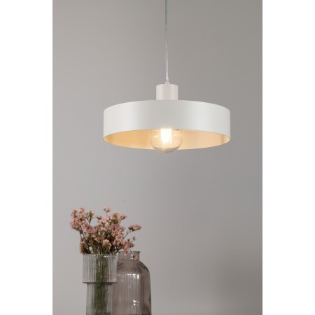 zachwycająca oprawa Sigma RIF lampa wisząca 41436 kolor szary beż 1xE27 15W LED