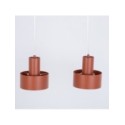 zgrabna oprawa Sigma RIF lampa wisząca 41157 kolor ceglany 2xE27 15W LED