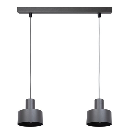 atrakcyjna oprawa Sigma RIF lampa wisząca 41160 kolor ciemna oliwka 2xE27 15W LED