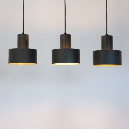 efektowna oprawa Sigma RIF lampa wisząca 41165 kolor ciemna oliwka 3xE27 15W LED