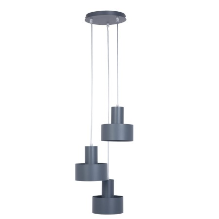 gustowna oprawa Sigma RIF lampa wisząca 41171 kolor grafit 3xE27 15W LED