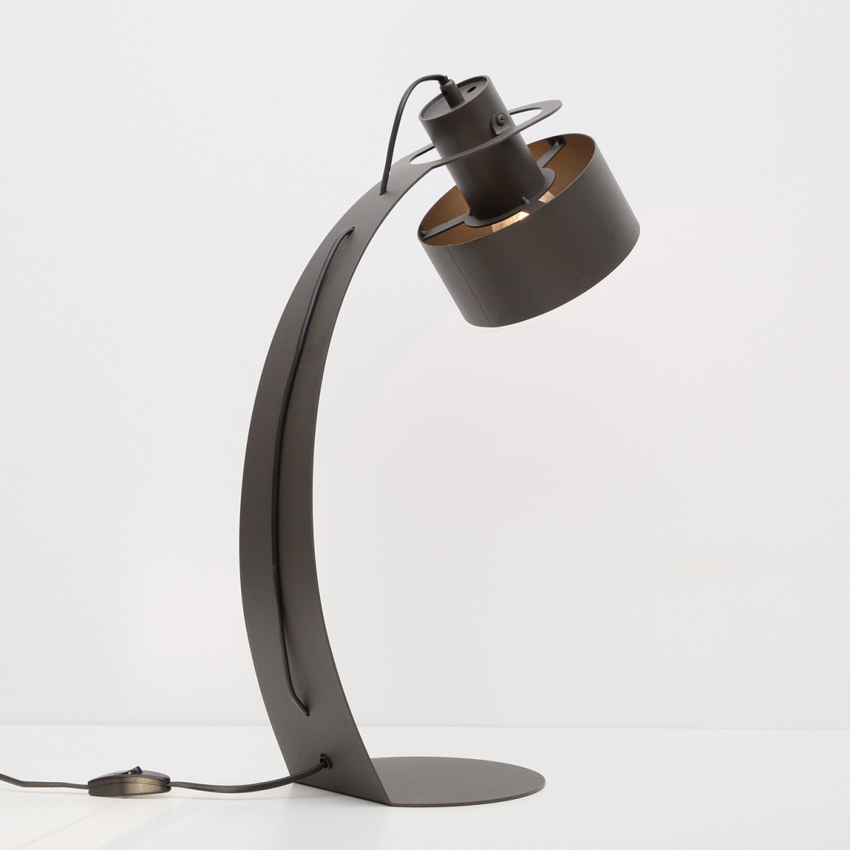 niebanalna oprawa Sigma RIF lampka 41445 kolor ciemna oliwka 1xE27 15W LED