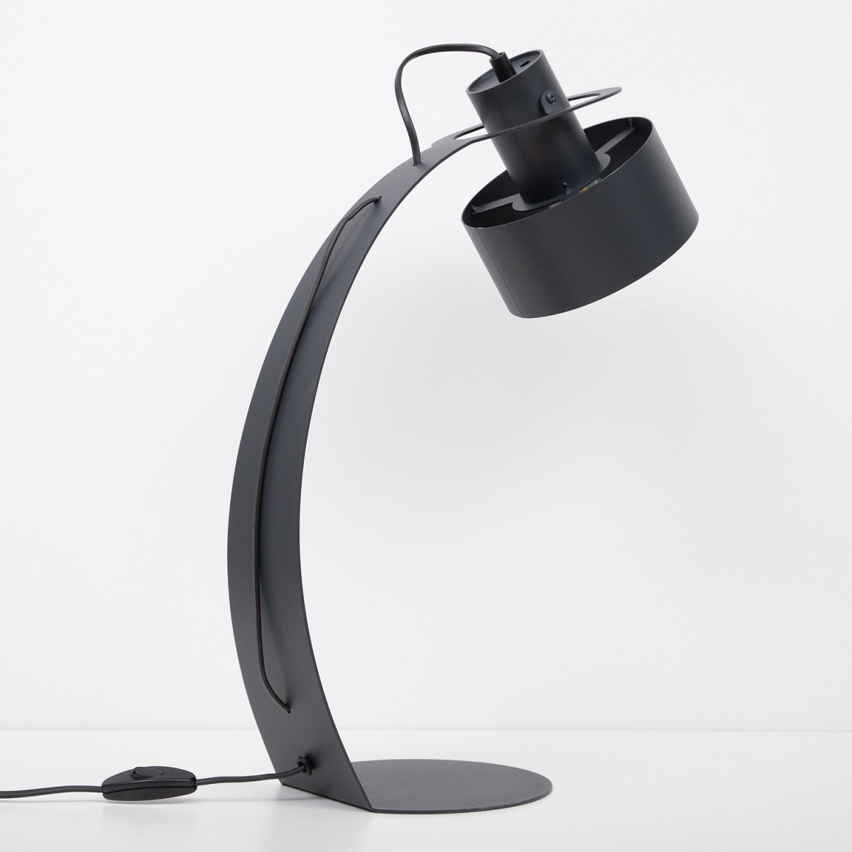 niepowtarzalna oprawa Sigma RIF lampka 41446 kolor grafit 1xE27 15W LED