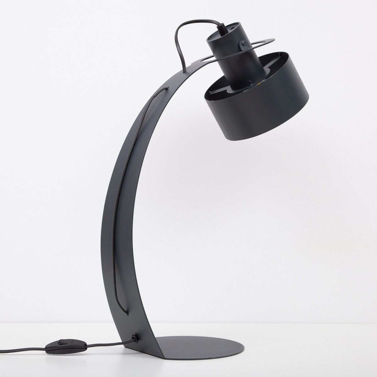 niepowtarzalna oprawa Sigma RIF lampka 41446 kolor grafit 1xE27 15W LED