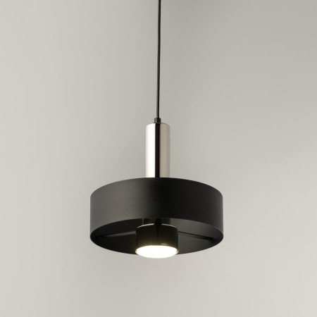 schludna oprawa Sigma RIF LUX lampa wisząca 40715 kolor czarny 1x GX 53 12W Led