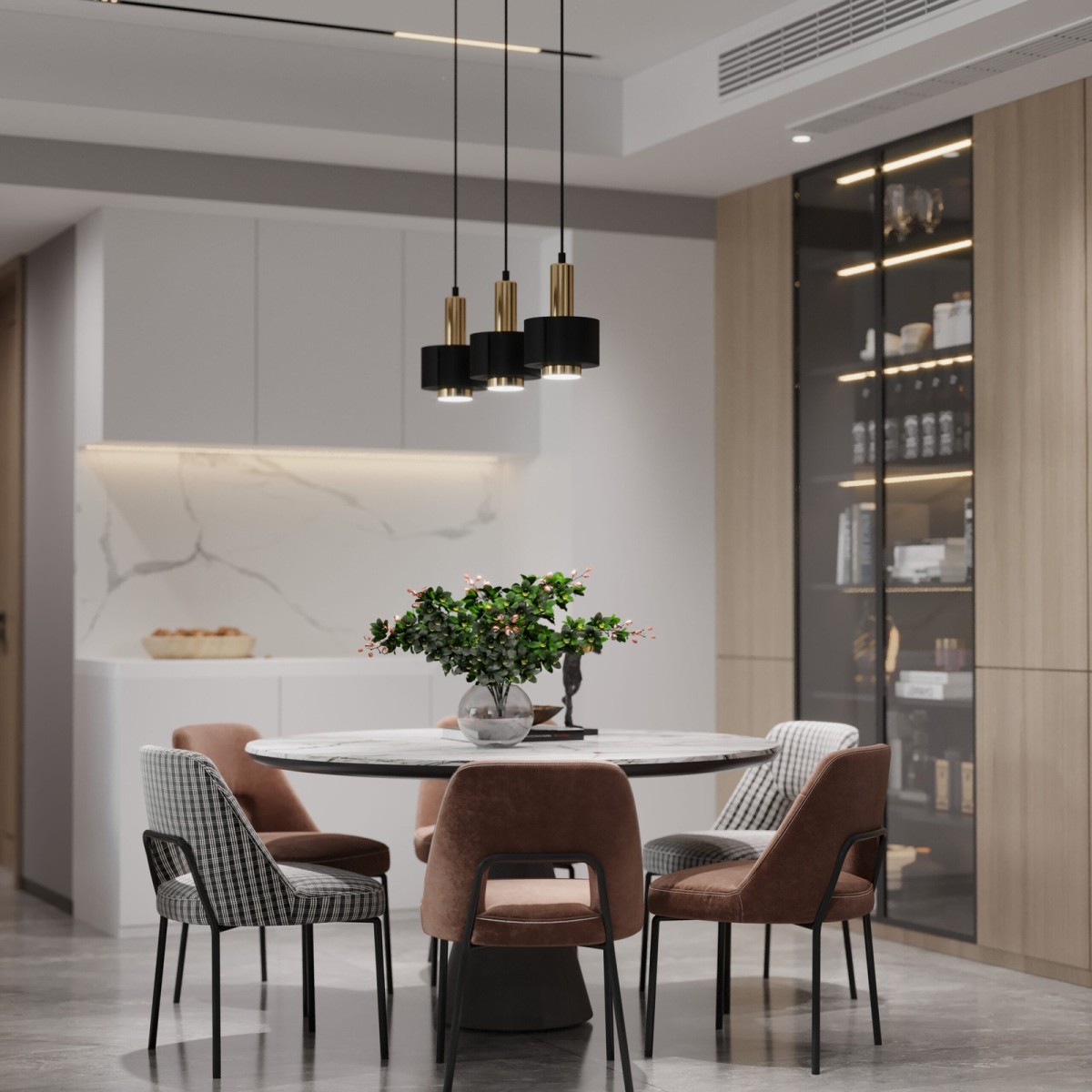 stylowa oprawa Sigma RIF LUX lampa wisząca 40714 kolor czarny 1x GX 53 12W Led