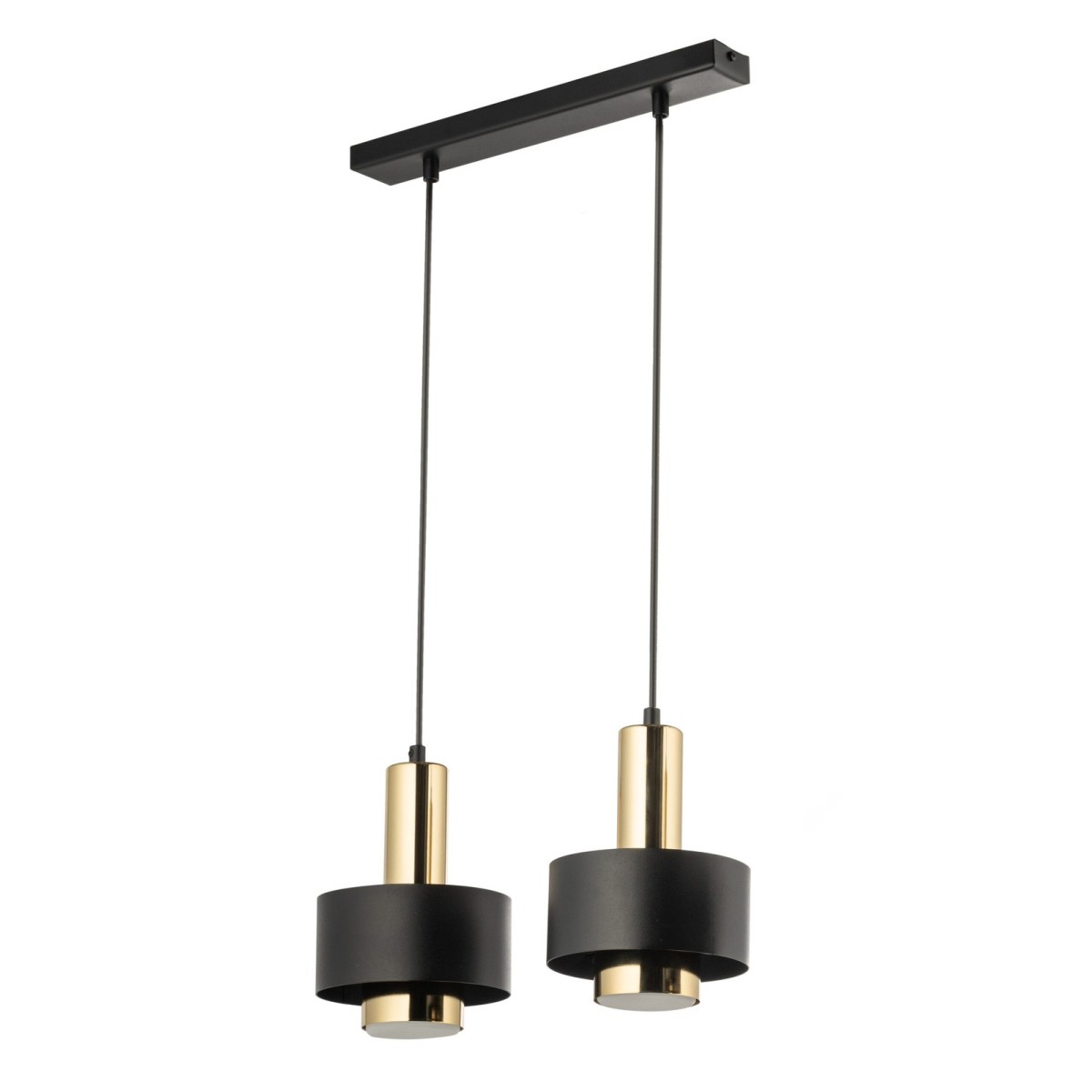 urokliwa oprawa Sigma RIF LUX lampa wisząca 40785 kolor czarny 2x GX 53 12W Led