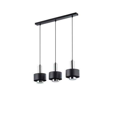 urzekająca oprawa Sigma RIF LUX lampa wisząca 40716 kolor czarny 3x GX 53 12W Led