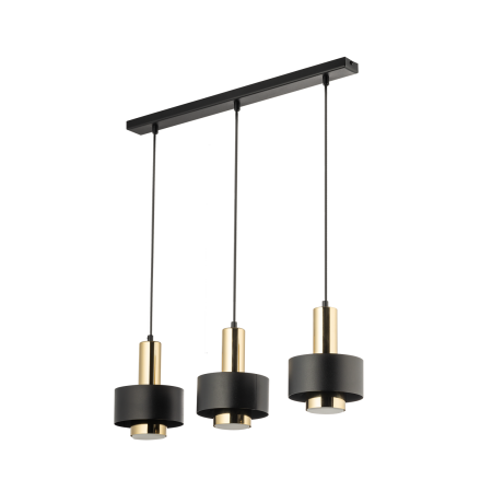 wdzięczna oprawa Sigma RIF LUX lampa wisząca 40720 kolor czarny 3x GX 53 12W Led