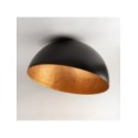 charakterystyczna oprawa Sigma Sfera plafon 32470 kolor czarny-miedź 1 x E27 15W Led