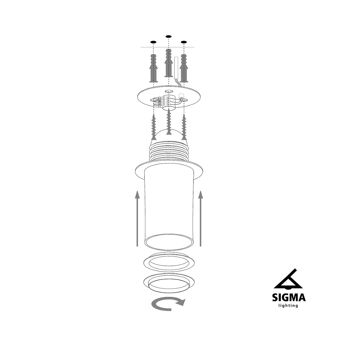 designerska oprawa Sigma Sfera plafon 32478 kolor złoty 1 x E27 15W Led