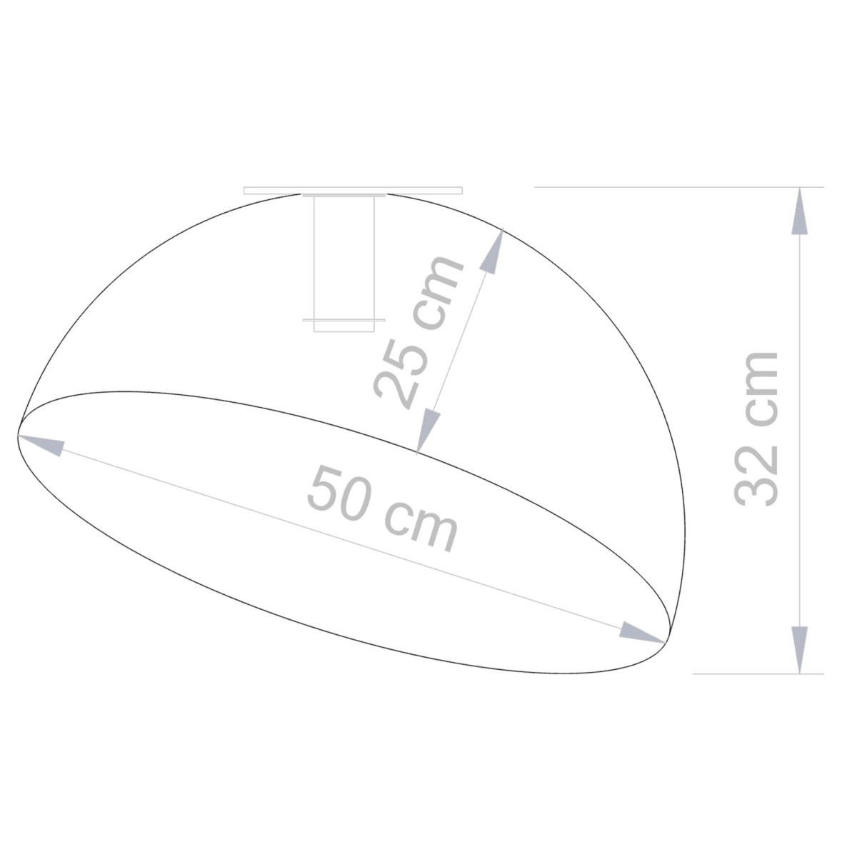 elegancka oprawa Sigma Sfera plafon 32465 kolor biały-złoty 1 x E27 15W Led