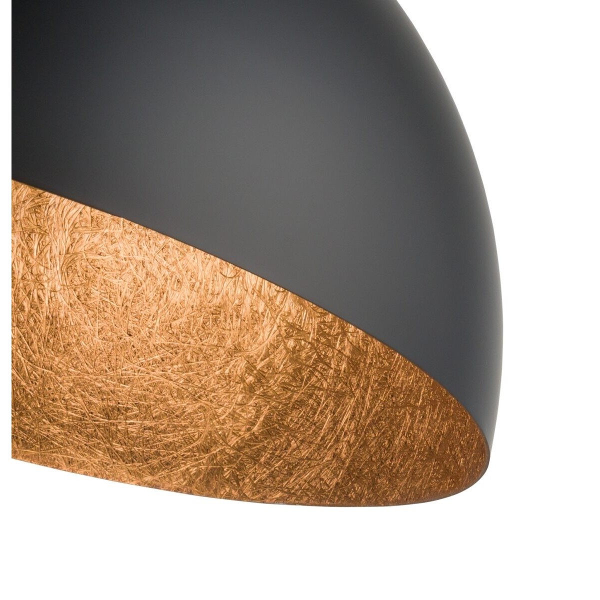 elegancka oprawa Sigma Sfera plafon 32469 kolor czarny-miedź 1 x E27 15W Led