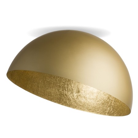 gustowna oprawa Sigma Sfera plafon 32477 kolor złoty 1 x E27 15W Led