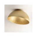 gustowna oprawa Sigma Sfera plafon 32477 kolor złoty 1 x E27 15W Led