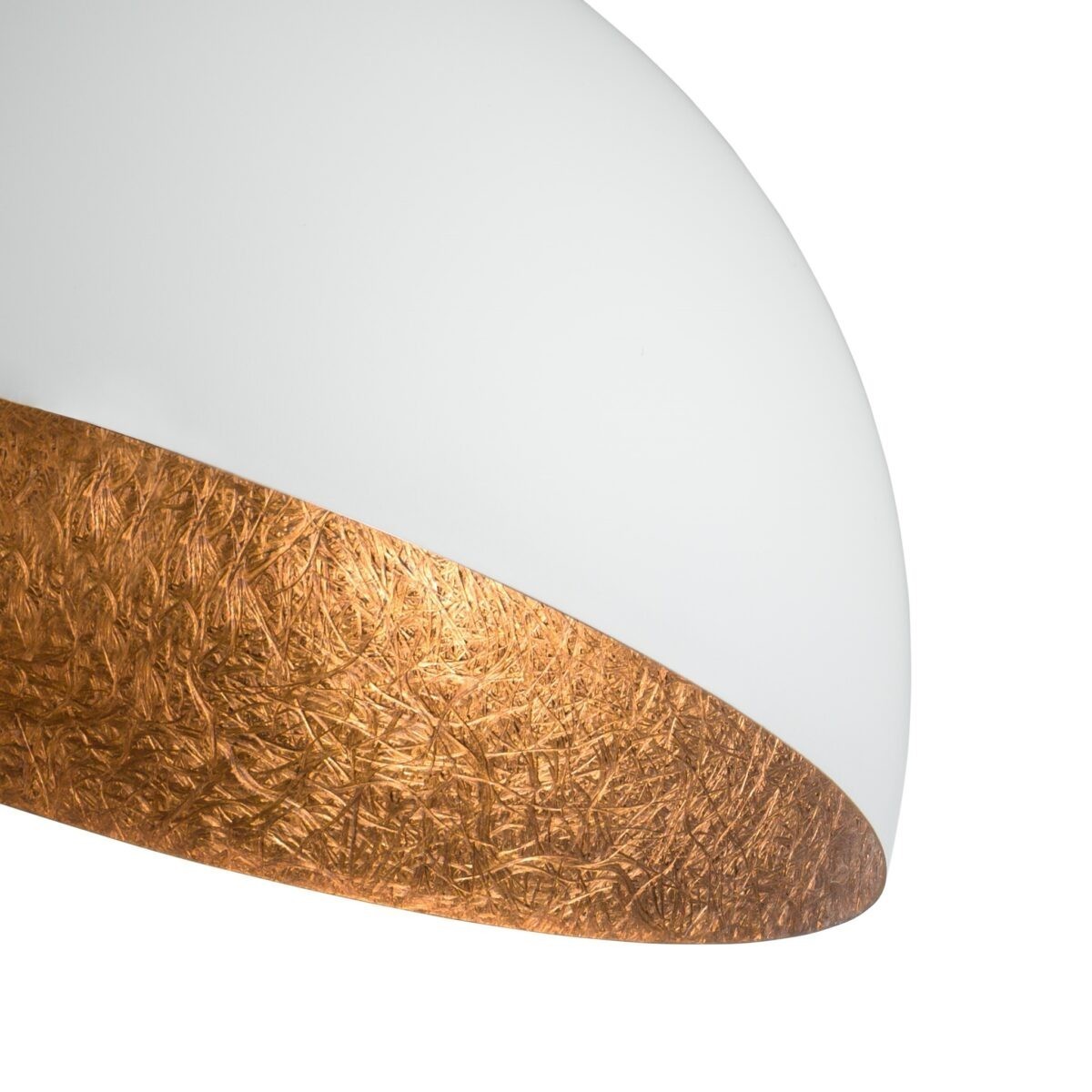 imponująca oprawa Sigma Sfera plafon 32460 kolor biały-miedź 1 x E27 15W Led