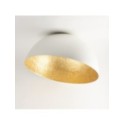 niebanalna oprawa Sigma Sfera plafon 32464 kolor biały-złoty 1 x E27 15W Led