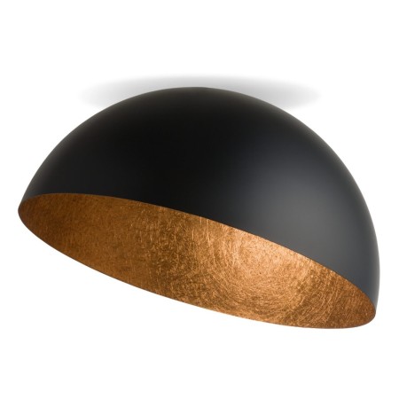 niepowtarzalna oprawa Sigma Sfera plafon 32468 kolor czarny-miedź 1 x E27 15W Led